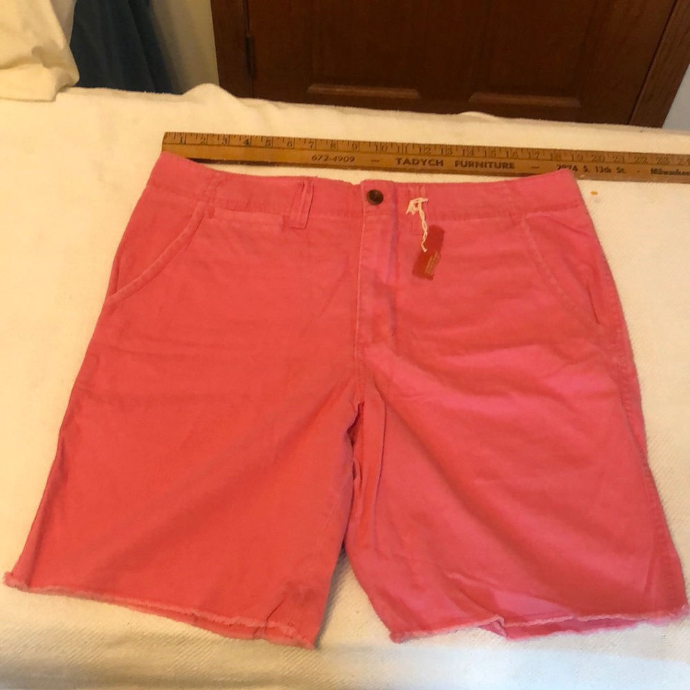 Mossimo Supply Co. Vibrant Pink Cut-Off Shorts